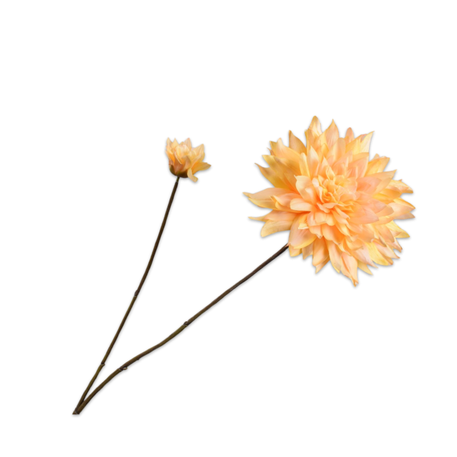 SILK-KA | Silk-ka | Dahlia Tak | Geel | 102cm