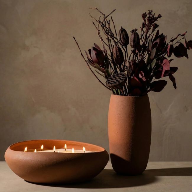 MON DADA | Mon Dada | Indoor Doteki Candle Large | Sienna