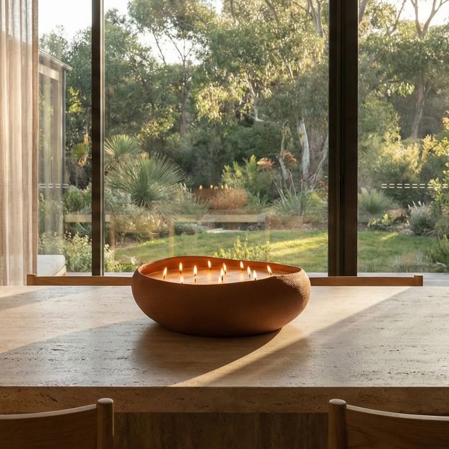 MON DADA | Mon Dada | Indoor Doteki Candle Large | Sienna