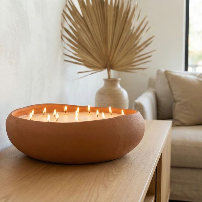 MON DADA | Mon Dada | Indoor Doteki Candle Large | Sienna