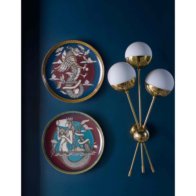 LA DOUBLE J | La Double J | Decorative Plate | The Dragon