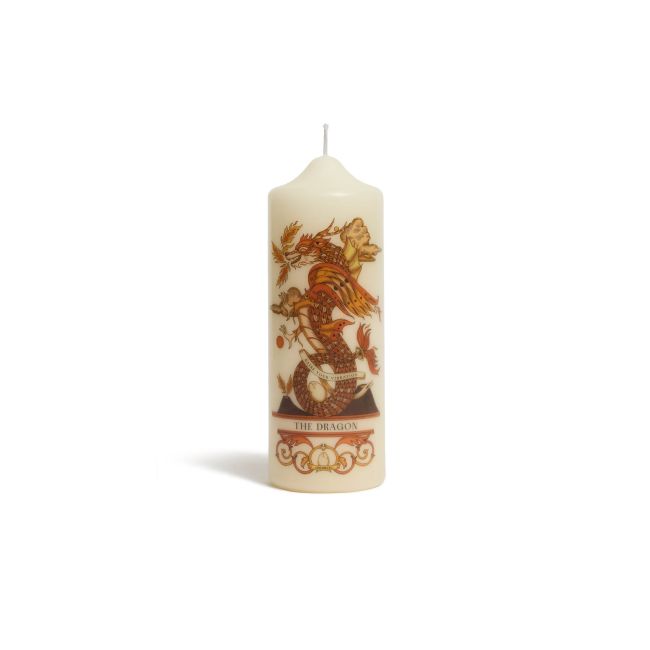 LA DOUBLE J | La Double J | Printed Pillar Candle | The Dragon