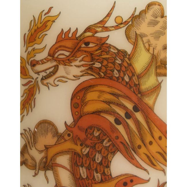 LA DOUBLE J | La Double J | Printed Pillar Candle | The Dragon