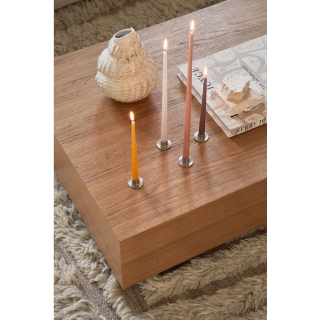 Ester & Erik | Ester & Erik | Candleholders | Medium | Silver Matt | 2 stuks