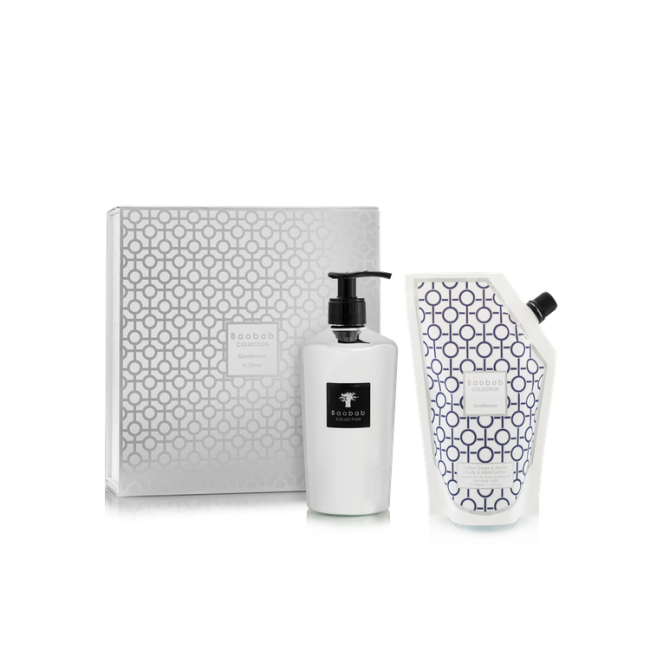 BAOBAB COLLECTION | Baobab Collection | Gentlemen in Silver | Hand Wash Gel | Gift Box