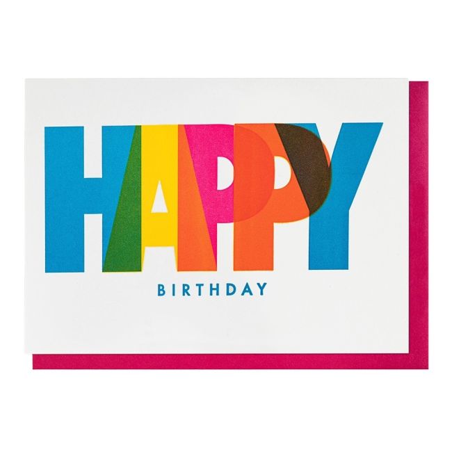ARCHIVIST | Archivist | Wenskaart | Happy Birthday by Pressing