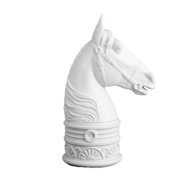 L'OBJET | L'objet | Horse Bookend | White