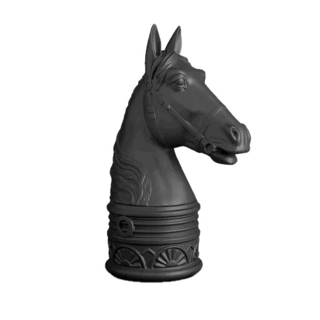 L'OBJET | L'objet | Horse Bookend | Black