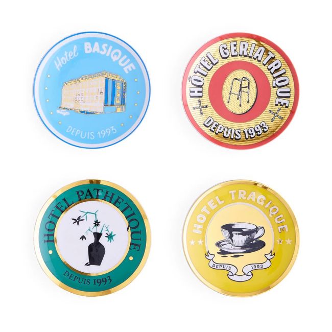 JONATHAN ADLER | Jonathan Adler | Hôtel de Rêve Onderzetters | Set van 4