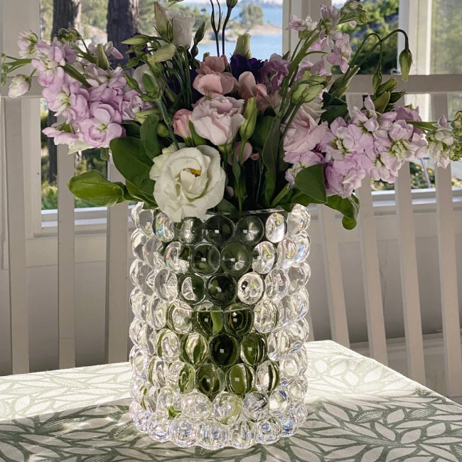 SKOGSBERG & SMART  | Skogsberg & Smart | Waxinelichthouder | Boule | Large | Clear