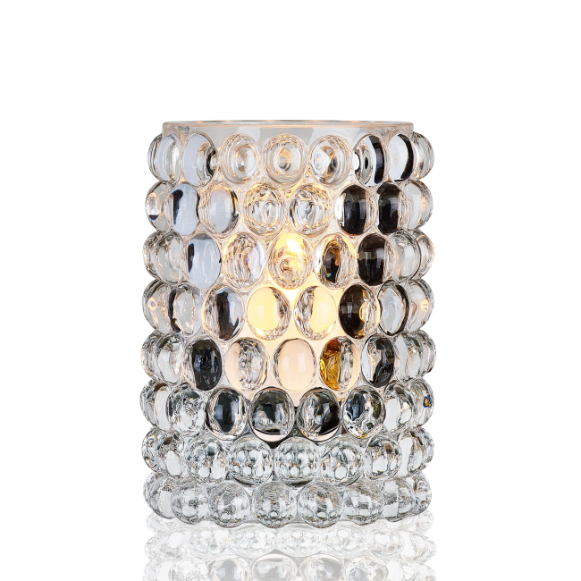 SKOGSBERG & SMART  | Skogsberg & Smart | Waxinelichthouder | Boule | Large | Clear