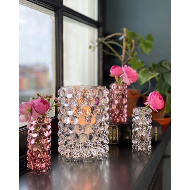 SKOGSBERG & SMART  | Skogsberg & Smart | Waxinelichthouder | Boule | Large | Clear