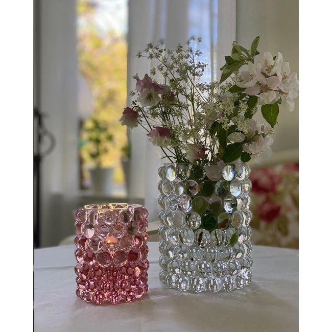 SKOGSBERG & SMART  | Skogsberg & Smart | Waxinelichthouder | Boule | Large | Clear