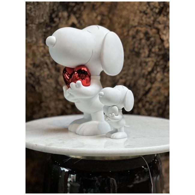 LEBLON DELIENNE | Leblon Delienne | Snoopy Heart | Wit/Rood