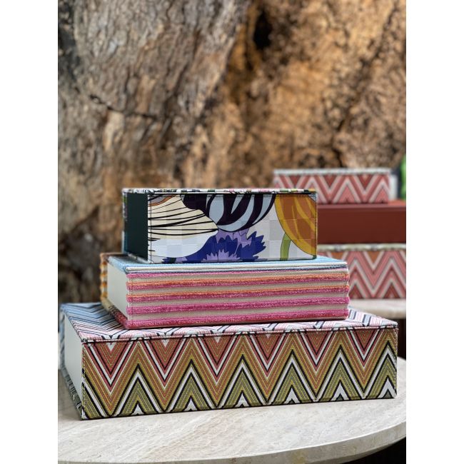 BOOKBOX | Bookbox | Missoni Fabric | Large