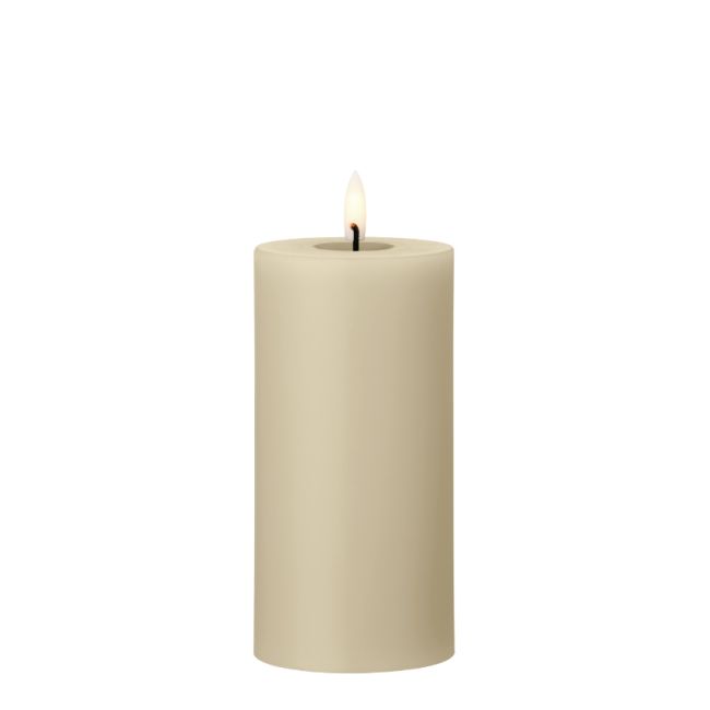 ESTER & ERIK | Ester & Erik | Led Pillar Candle | Pale Ginger | 15cm