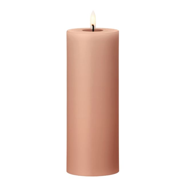 ESTER & ERIK | Ester & Erik | Led Pillar Candle | Rosy Caramel | 20cm