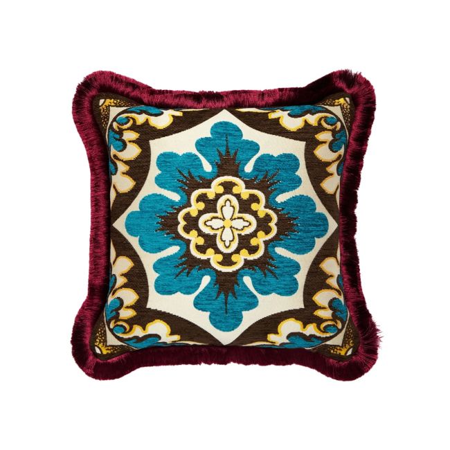 LA DOUBLE J | La Double J | Sierkussen | Blue Petrol | 50x50cm