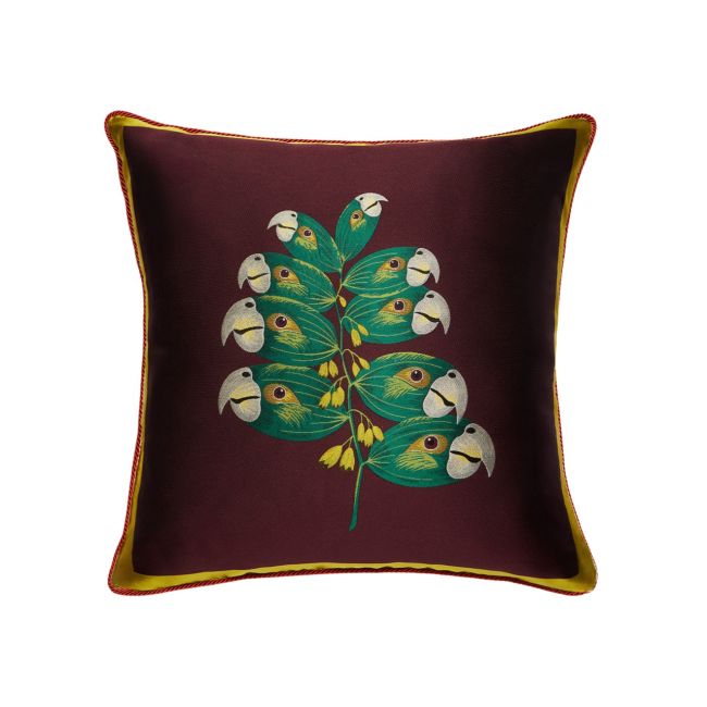 LA DOUBLE J | La Double J | Sierkussen | Parrotstem | 50x50cm