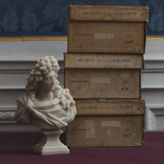 TRUDON | Trudon | Buste | Louis XIV | Stone