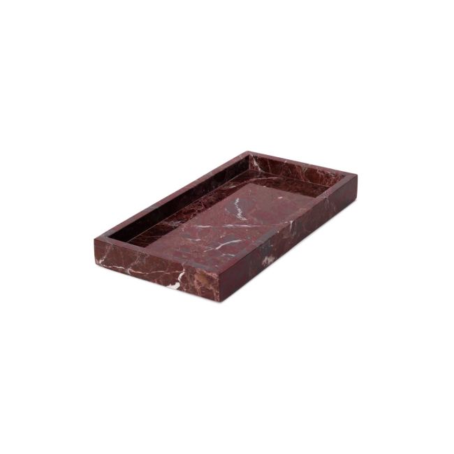 VORSPAGET HOME | Marmer Tray | Rood | 15x30cm