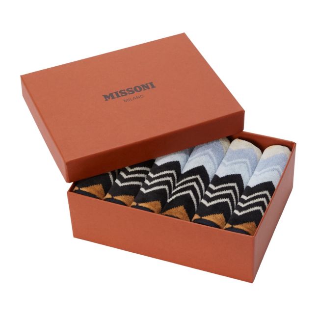 MISSONI HOME | Missoni Home | Set van 6 Face Towels | Giacomo | 160