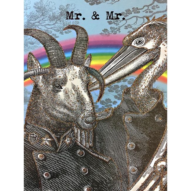 VANILLA FLY  | Vanilla Fly | Wenskaart | Mr & Mr Animal | A5