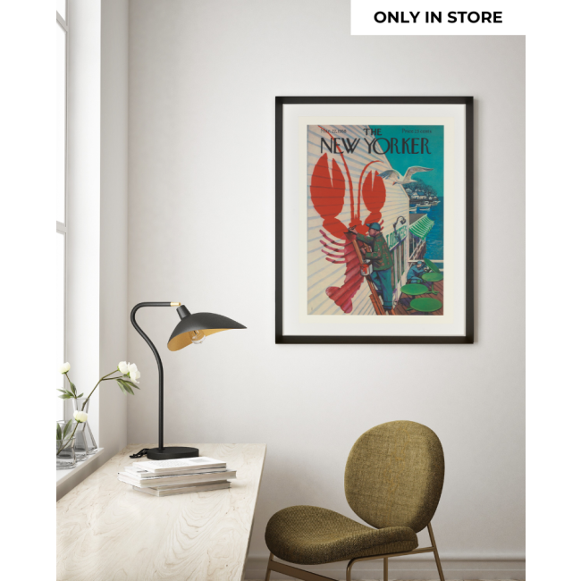 NEW YORKER COVERS | New Yorker | Print met lijst | Getz-Lobster | Only in Store