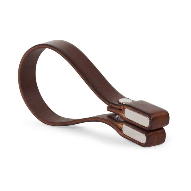 NORDAN HOME | Nordan Home | Magnetische handdoeklus | Bruin | Set van 2