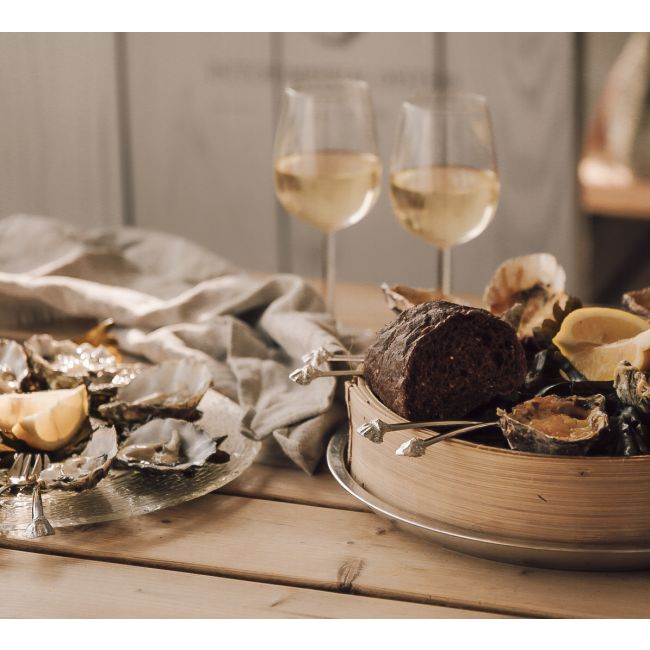 ANOVI | Anovi | Set van 4 | Oester vorkjes | Zilver