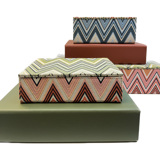 BOOKBOX | Bookbox | Missoni Fabric | Large