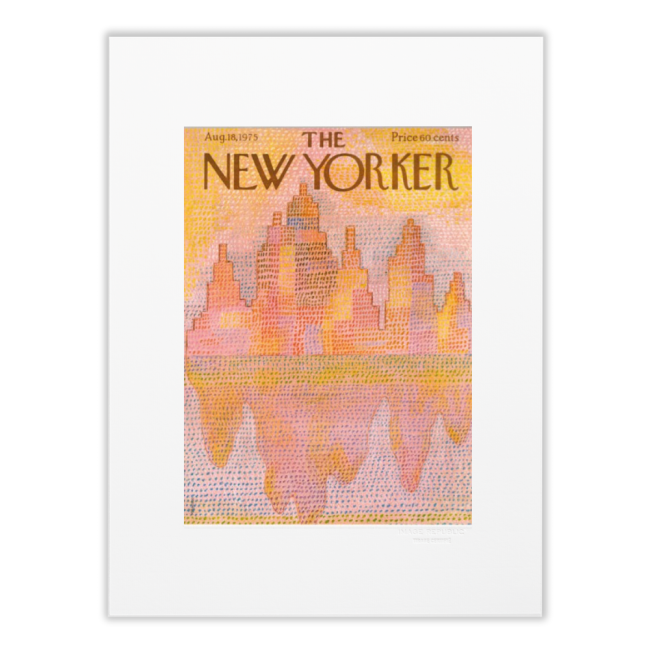 IMAGE REPUBLIC | Image Republic | Poster | The New Yorker | NYC Outline