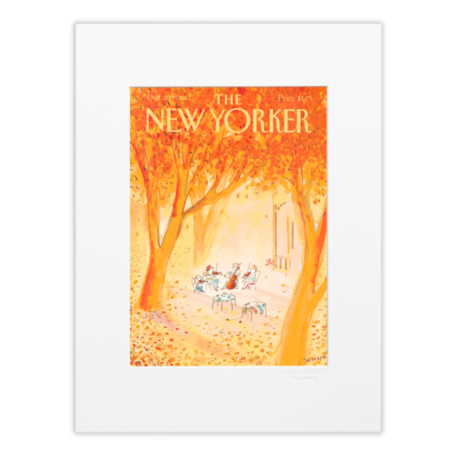 IMAGE REPUBLIC | Image Republic | Poster | The New Yorker | Sempe Strings Instruments