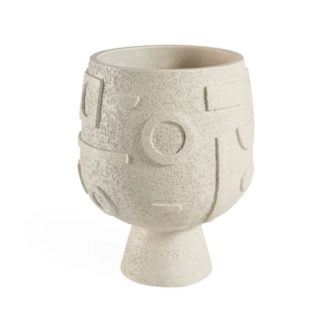 JONATHAN ADLER | Jonathan Adler | Osaka Puzzle Concrete Planter | ONLY IN STORE