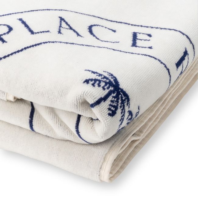 PLACE RESERVEE | Place Reservee | Strandlaken | The Club | Ecru/Marine