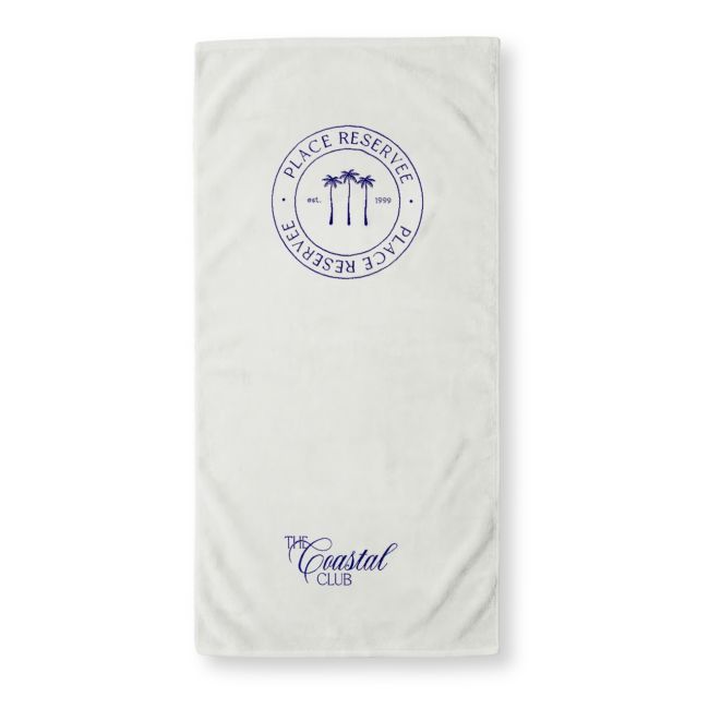 PLACE RESERVEE | Place Reservee | Strandlaken | The Club | Ecru/Marine
