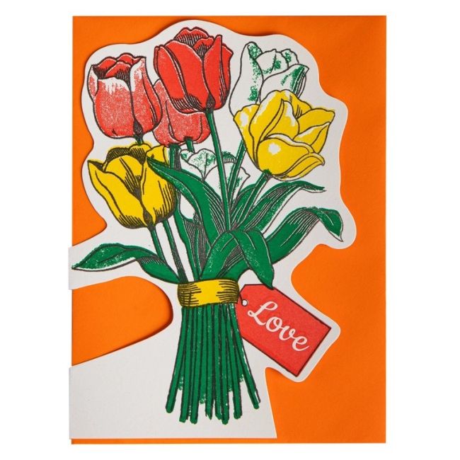 ARCHIVIST | Archivist | Wenskaart | Tulips