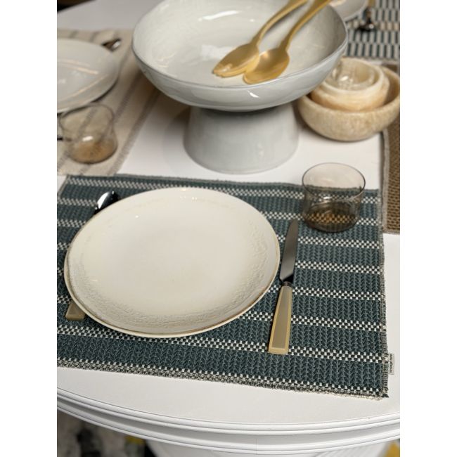 VORSPAGET HOME | Vorspaget Home | Placemat | Outdoor Riga Caspian | Blauw