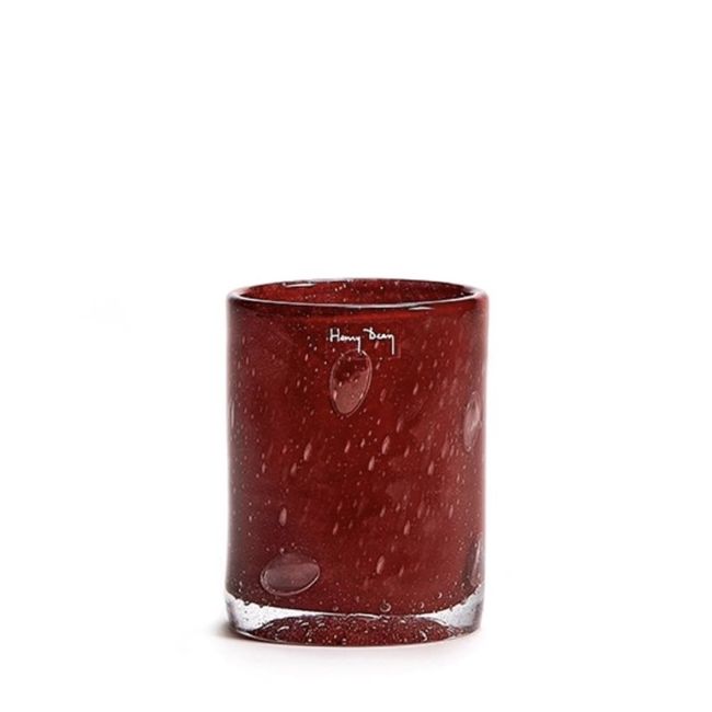 HENRY DEAN | Henry Dean | Waxinelichthouder | Cylinder | Claret