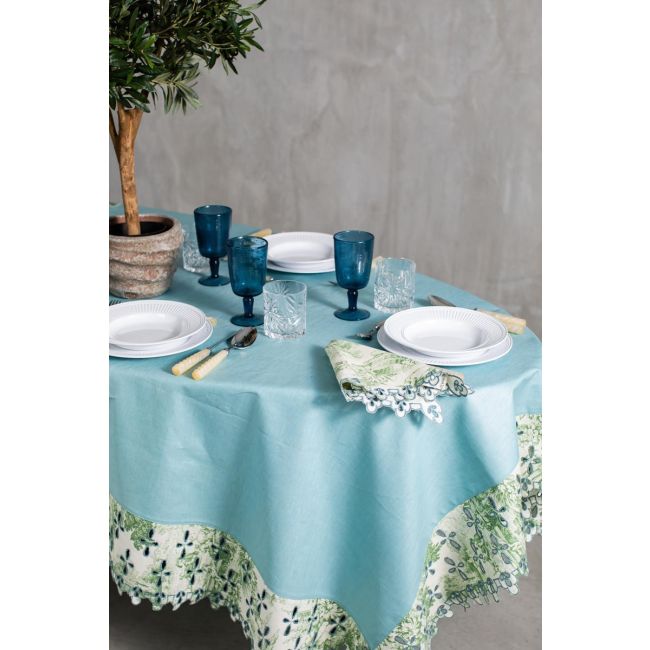 BORGO DELLE TOVAGLIE | Borgo Delle Tovaglie | Amalfi Servet | Toile de Jouy Verde & Delfino