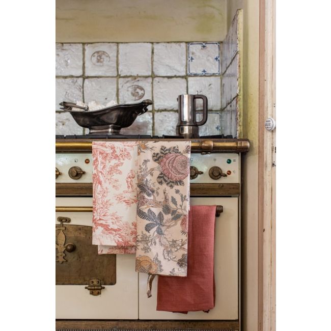 BORGO DELLE TOVAGLIE | Borgo Delle Tovaglie | Set van 3 Luxe Theedoeken | Toni Del Rosa