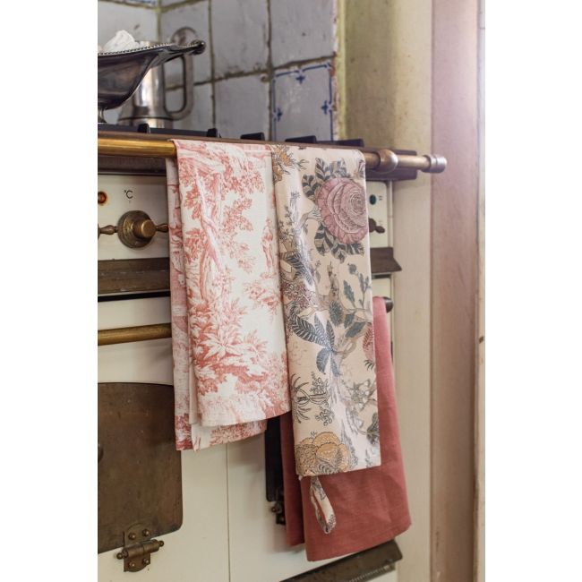 BORGO DELLE TOVAGLIE | Borgo Delle Tovaglie | Set van 3 Luxe Theedoeken | Toni Del Rosa