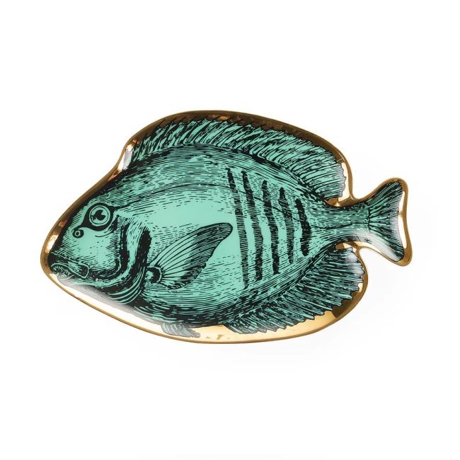 JONATHAN ADLER | Jonathan Adler | Fish Trinket Tray | Groen