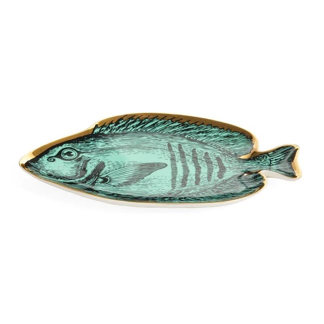 JONATHAN ADLER | Jonathan Adler | Fish Trinket Tray | Groen