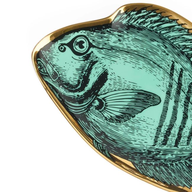 JONATHAN ADLER | Jonathan Adler | Fish Trinket Tray | Groen