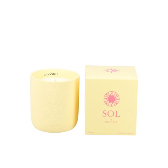 MOONBAR | Moonbar | Geurkaars | Sol | Butter Yellow