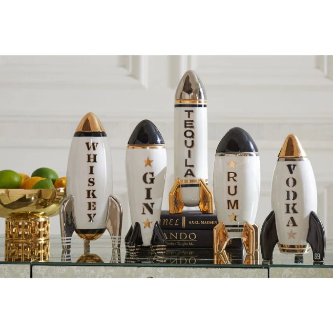 JONATHAN ADLER  | Jonathan Adler | Rocket Decanter | Whiskey