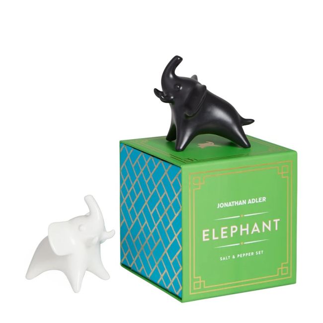 JONATHAN ADLER  | Jonathan Adler | Elephant Salt & Pepper Set 