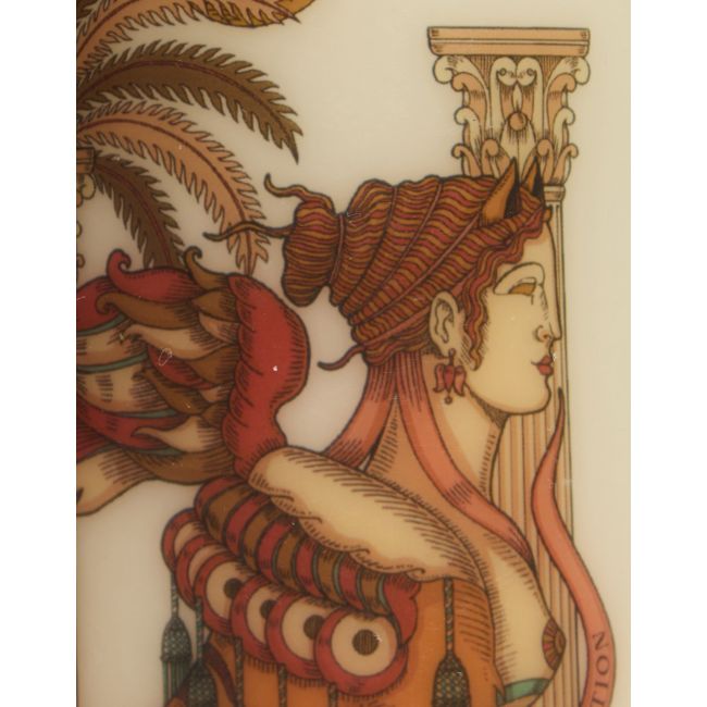 LA DOUBLE J | La Double J | Printed Pillar Candle | The Sphinx