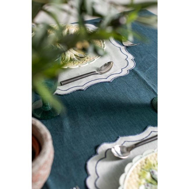 BORGO DELLE TOVAGLIE | Borgo Delle Tovaglie | Firenze Placemat | Ghiaccio & Delfino